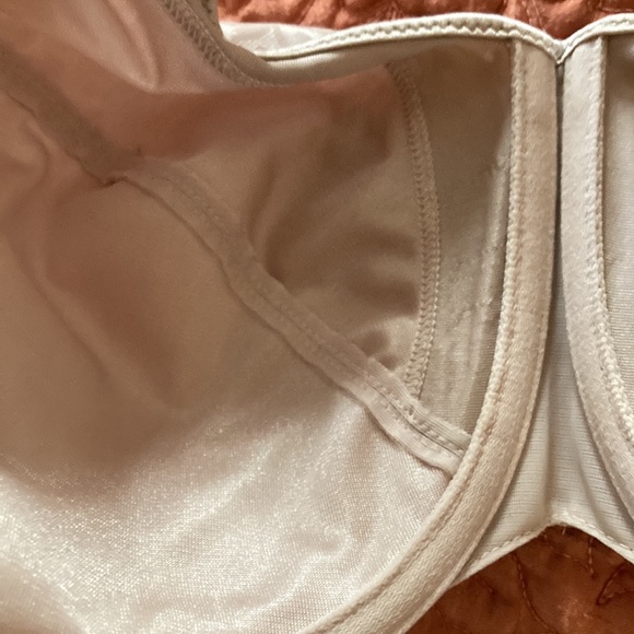 BALI 3562 Satin Tracing Full Figure Underwire Minimizer Full Coverage Bra 34DD - Picture 4 of 13